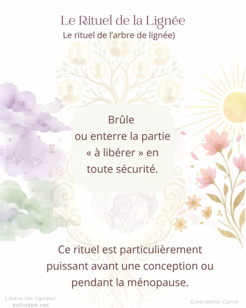 Libérer sa lignée afin de choisir que transmettre