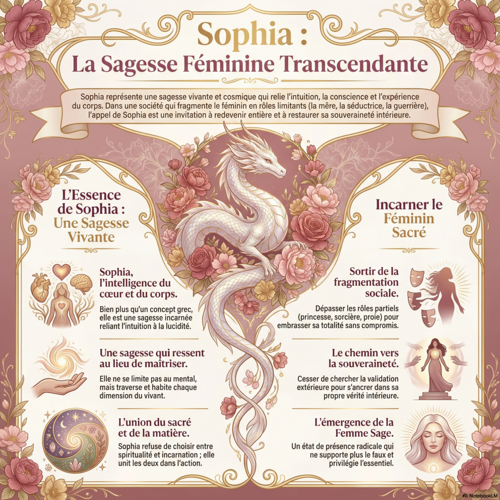 Sophia : la sagesse féminine incarnée que le monde a fragmentée 4 Féminin Sacré Sophia : la sagesse féminine incarnée que le monde a fragmentée