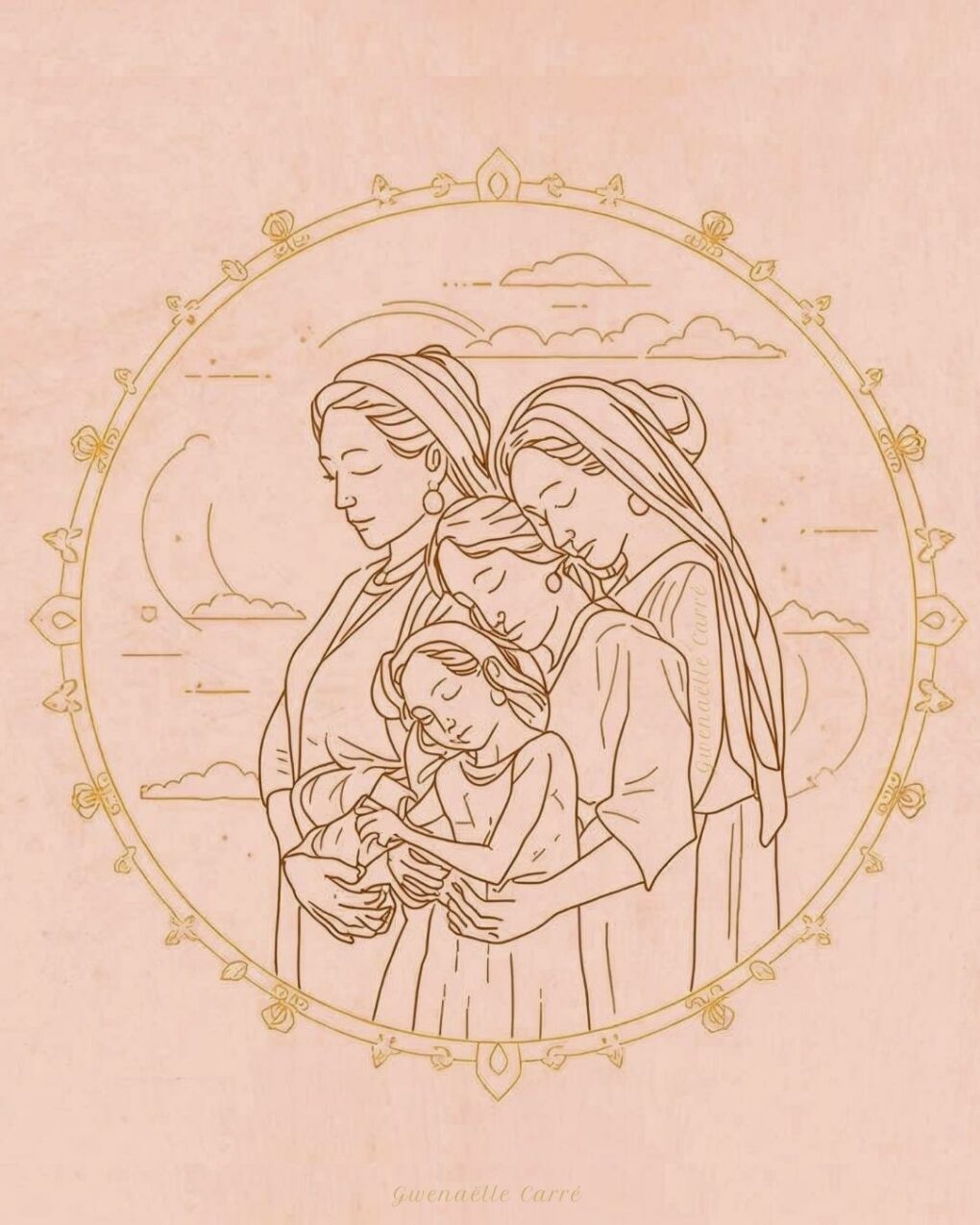 le poids des ancêtres sur les générations à venir, libérer les lignées Sophia, du féminin