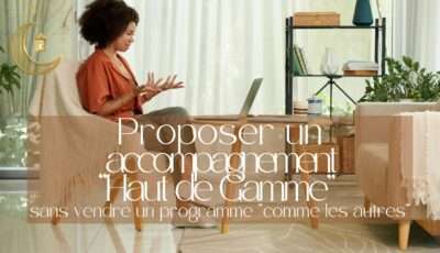 Comment proposer un accompagnement haut de gamme spirituel sans se noyer dans la masse?